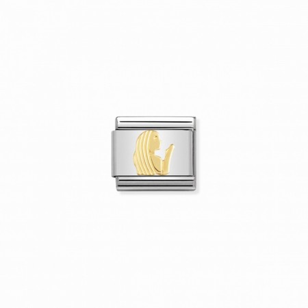 Nomination Zodiac Gold Virgo Composable Charm